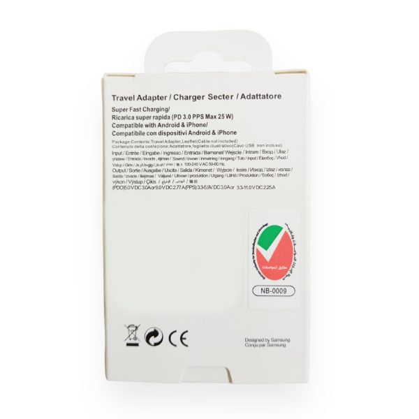 SAMSUNG USB - C 25W Fast Charging Travel Adapter - Image 4