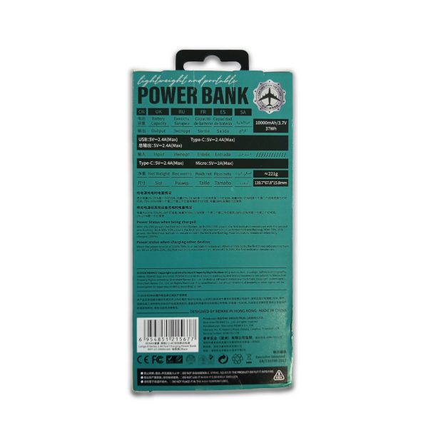 REMAX 1000mAh Fast Charging Power Bank - RPP23 - Image 2