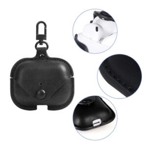 Genuine Leather Button Case for Apple Airpods Pro