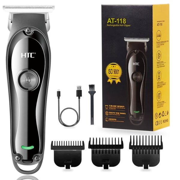 HTC AT-118 RECHARGEABLE HAIR TRIMMER - Image 2
